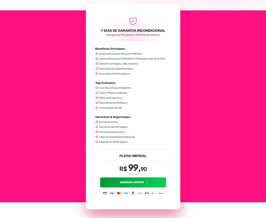 Trecho 4 da página Metafit